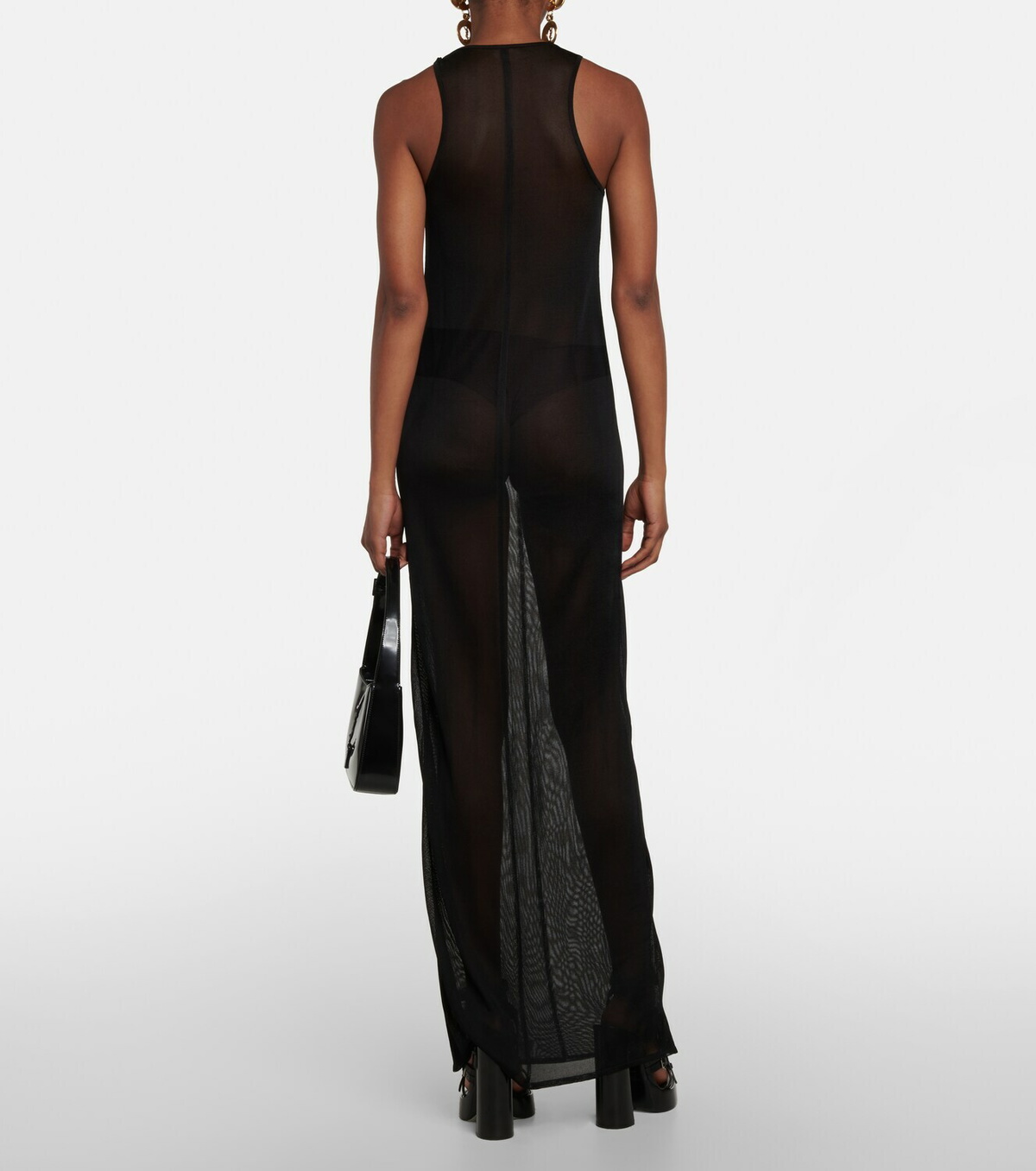 Saint Laurent - Sheer maxi dress Saint Laurent