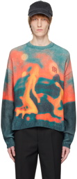MISBHV Orange & Blue Sunset Sweater