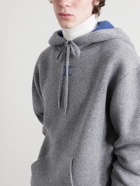 CELINE - Cashmere-Blend Hoodie - Gray
