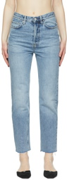 Totême Blue Classic Cut Jeans