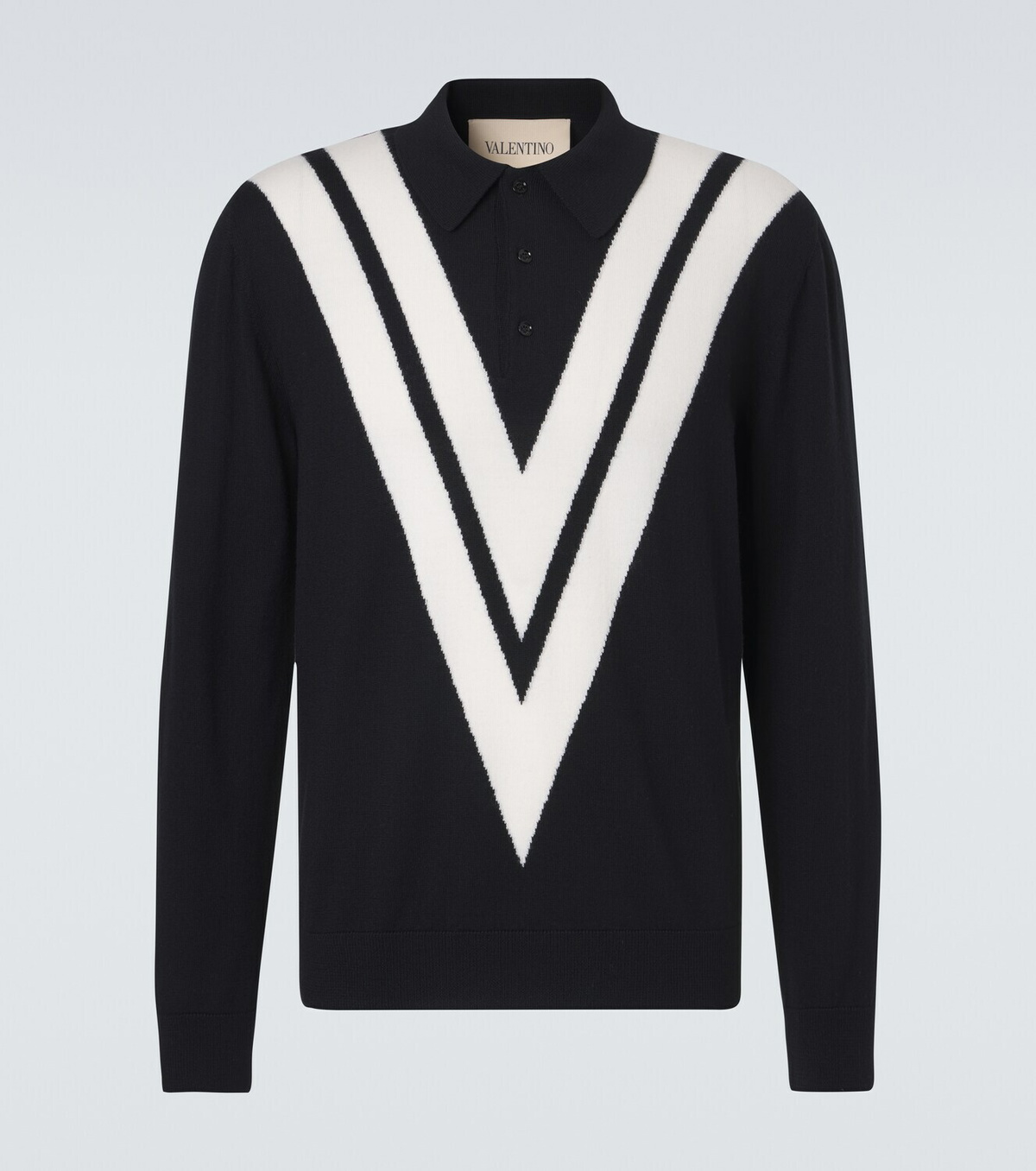 Valentino Virgin wool polo sweater