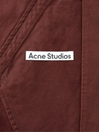 Acne Studios - Unstructured Cotton Blazer - Brown