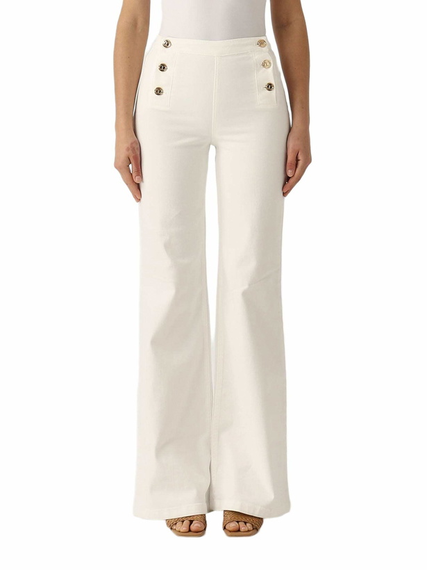 Photo: TwinSet Pantalone Wide Leg Trousers