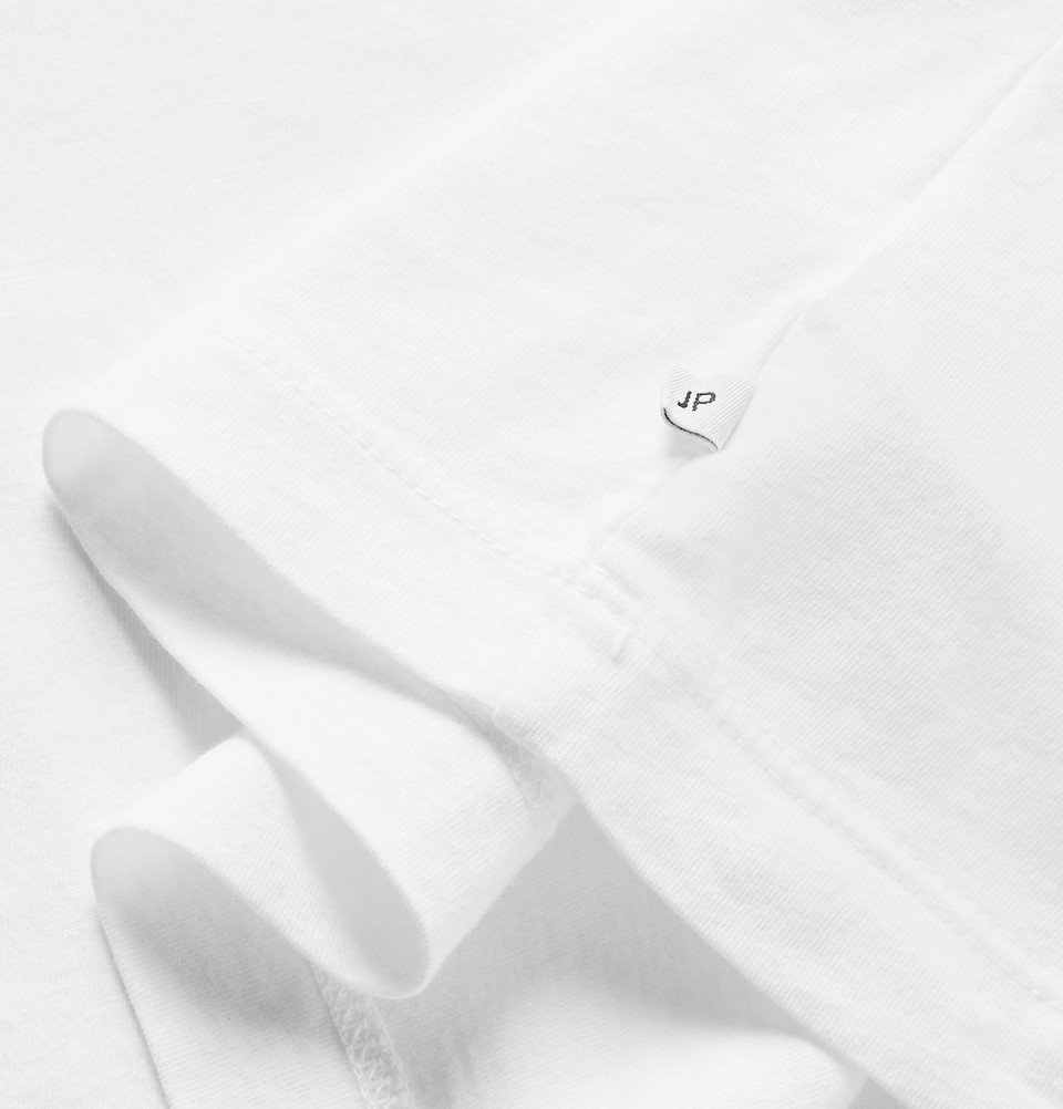 James Perse - Cotton-Jersey T-Shirt - Men - White James Perse