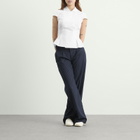 Peachy Den Women's Lennox Trouser in Ink Pinstripe