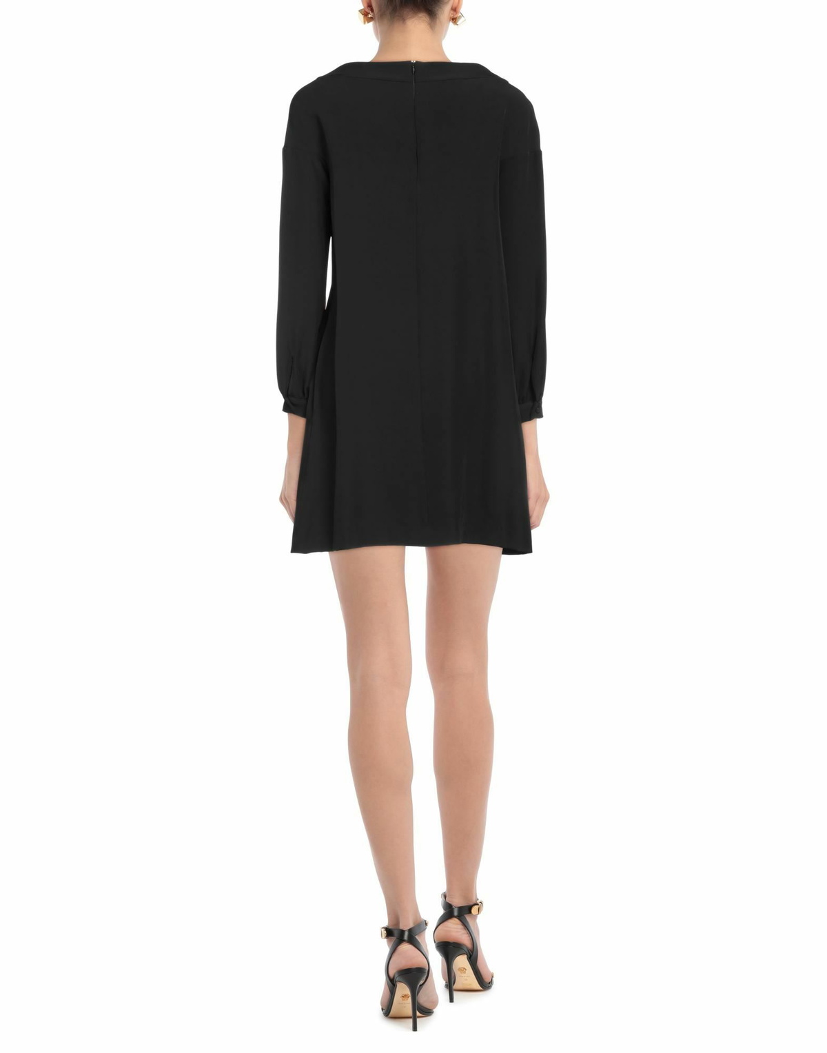 Manila Grace Womens Mini dress in Black