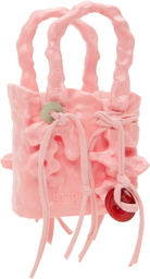 Ottolinger Pink Knotted Signature Ceramic Bag