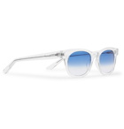 E.B. Meyrowitz - The Fifth Avenue Square-Frame Acetate Sunglasses - Neutrals