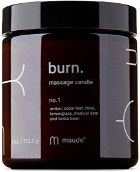 Maude Burn No. 1 Massage Candle, 4 oz