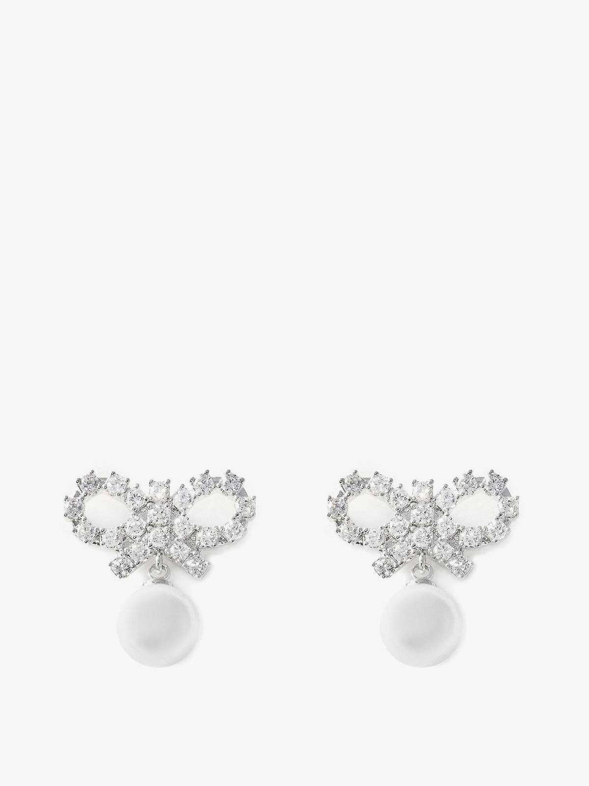 Self-Portrait Silver Earrings