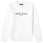 Fred Perry Authentic Embroidered Logo Crew Sweat