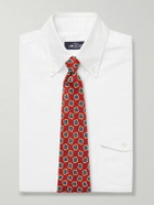 J. Mueser - 8cm Printed Silk Tie