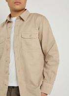 Tom Ford Cotton and Linen-blend Shirt Beige