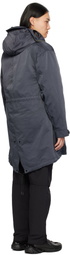 C.P. Company Black Micro Kei Explorer Parka Down Coat