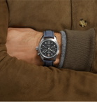 Bremont - Arrow Automatic Chronograph 42mm Stainless Steel and Sailcloth Watch - Black