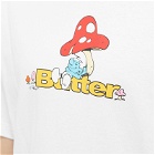 Butter Goods x The Smurfs Lazy Logo T-Shirt in White