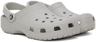 Crocs Gray Classic Clogs