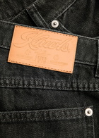 Knwls Alice Flared-leg Jeans Black