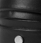 Maison Margiela - Leather Wrap Bracelet - Men - Black