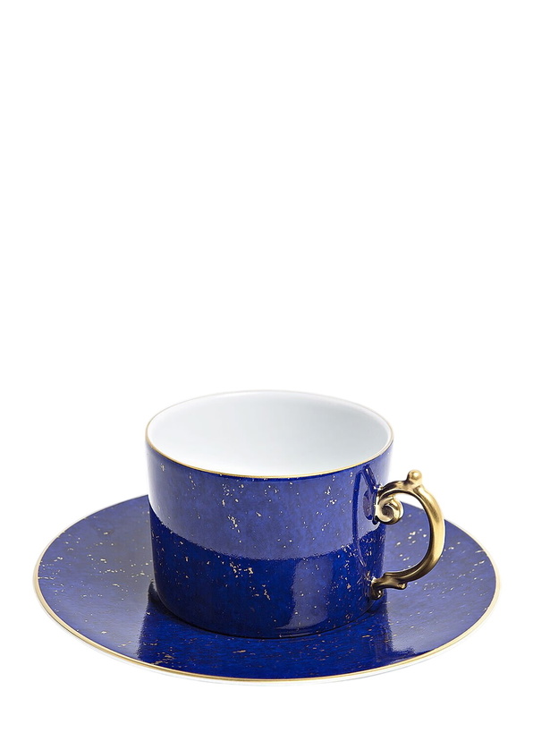 Photo: L'Objet Set of Two Lapis Teacup and Saucer
