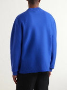 Jil Sander - Boiled Wool Sweater - Blue