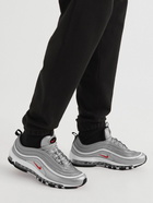 Nike - Air Max 97 Metallic Leather and Mesh Sneakers - Gray