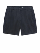 Rag & Bone - Haydon Straight-Leg Linen Shorts - Black