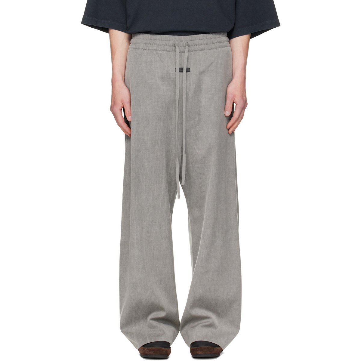 fear of god 8th ウールカシミヤパンツ M グレー Fear of God Men's 8th Cargo Pant in Black Fear Of God