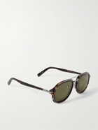Dior Eyewear - DiorBlacksuit A4U Aviator-Style Tortoiseshell Acetate and Silver-Tone Sunglasses