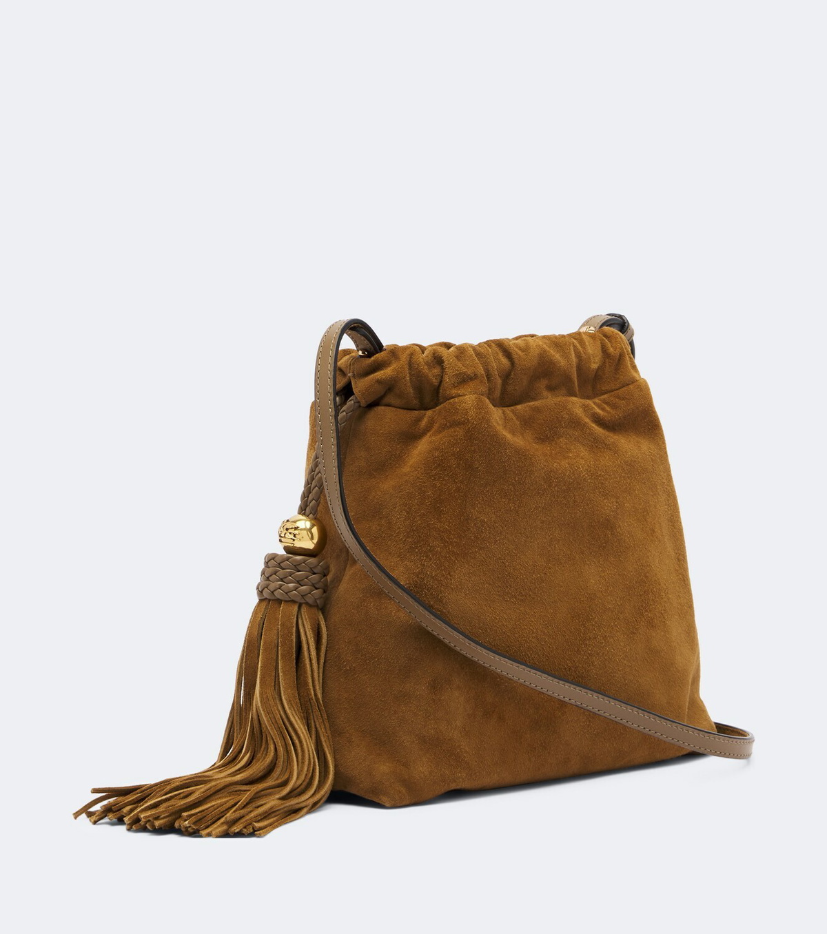 Etro Kalispera Mini studded suede crossbody bag