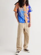 MSFTSrep - Printed Cotton Shirt - Blue