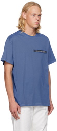 Alexander McQueen Blue Selvedge Tape T-Shirt