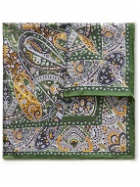 Turnbull & Asser - Paisley-Print Silk-Twill Pocket Square