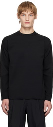 Descente ALLTERRAIN Black FusionKnit Crewneck T-shirt