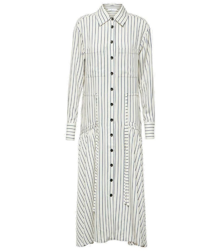Photo: Proenza Schouler White Label striped shirt dress