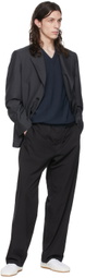 Lemaire Grey Wool Blazer