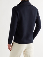 LORO PIANA - Cashmere Half-Zip Sweater - Blue