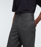 Balenciaga - Striped wool pants
