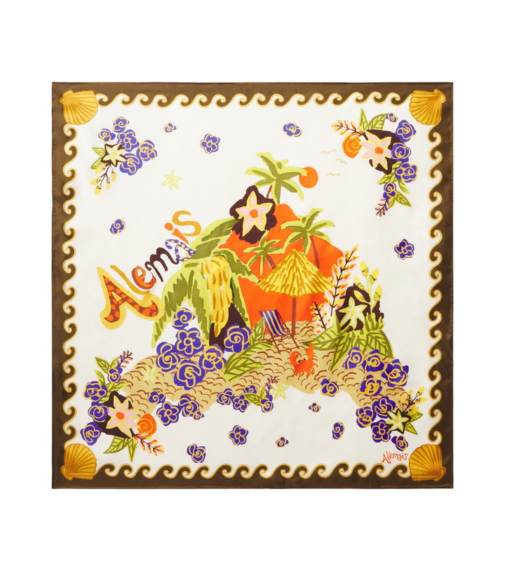 Photo: Alémais Island Cove silk scarf