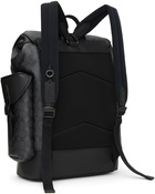 Coach 1941 Grey & Black Signature Hitch Backpack