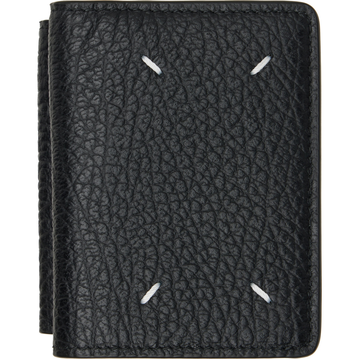 Maison Margiela Black Four Stitches Pocket Wallet