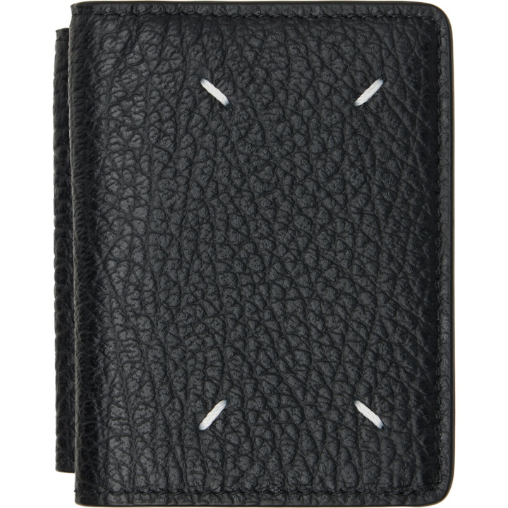 Photo: Maison Margiela Black Four Stitches Pocket Wallet
