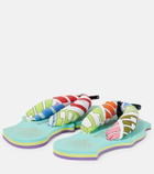 Pucci - Fish-shaped flat thong sandals
