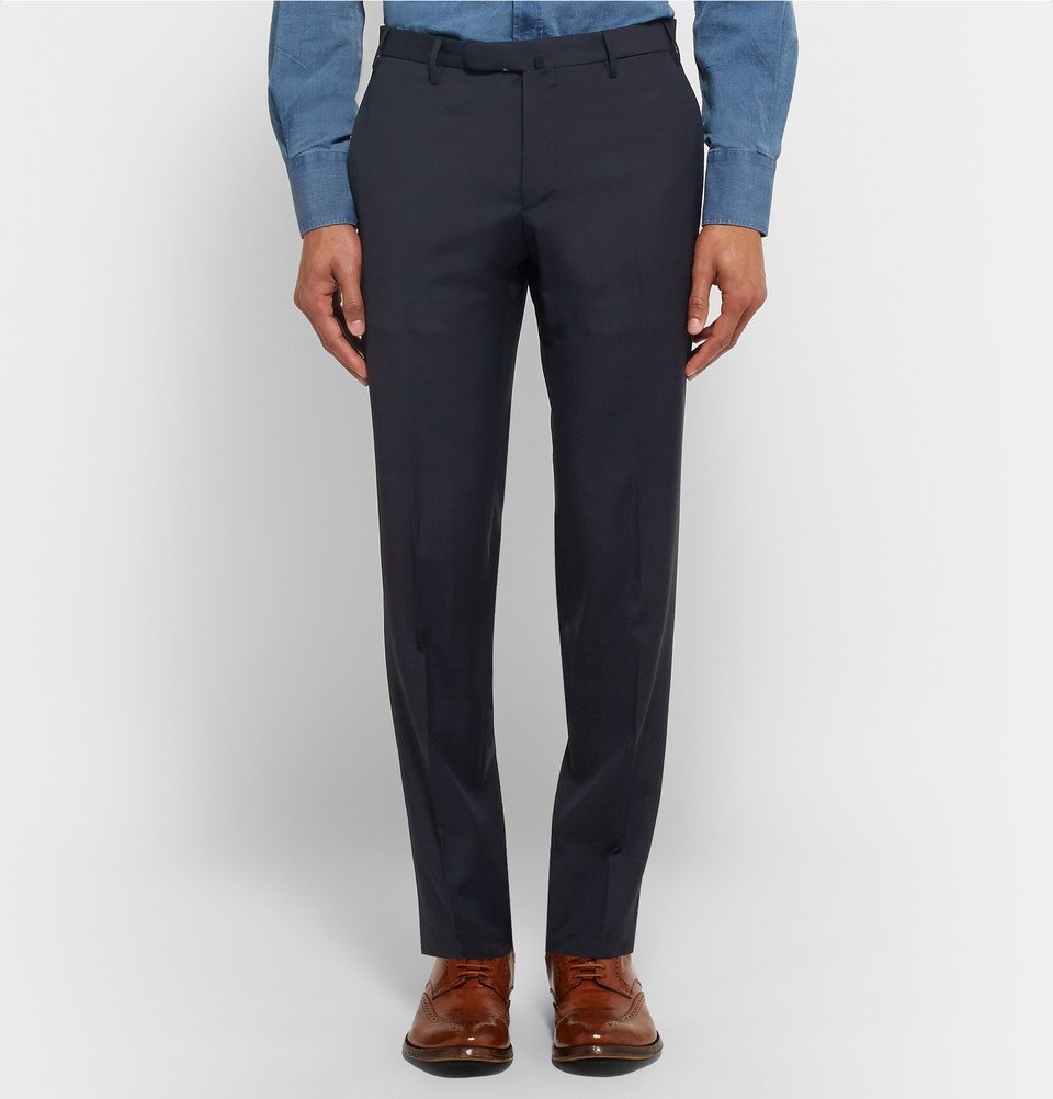 Boglioli - Blue Dover Slim-Fit Virgin Wool Suit - Men - Midnight