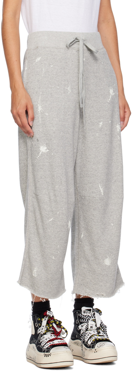 R13 Gray Articulated Lounge Pants