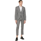 Tiger of Sweden Grey Check Tord Trousers