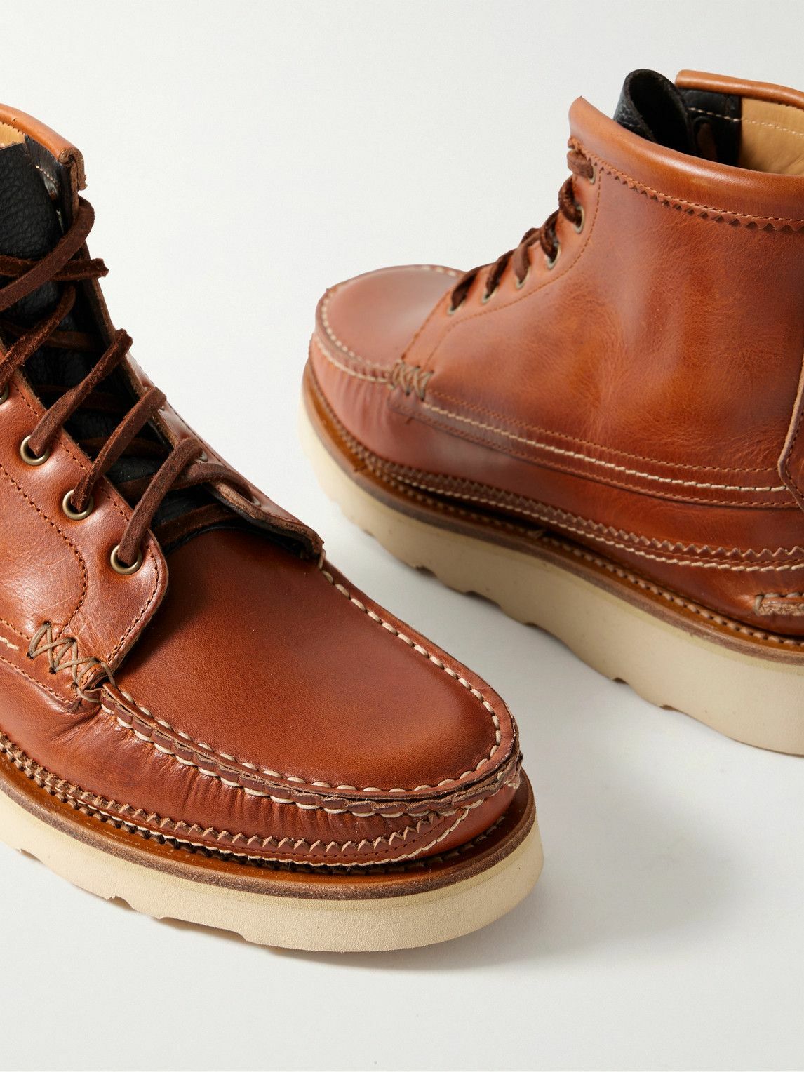 Yuketen - Maine Guide Leather Boots - Brown