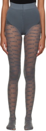 Balenciaga Gray BB Tights