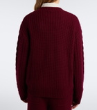 Lisa Yang Cable-knit cashmere cardigan