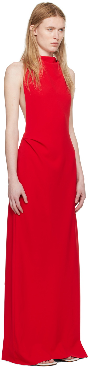 Proenza Schouler Red Faye Maxi Dress Proenza Schouler